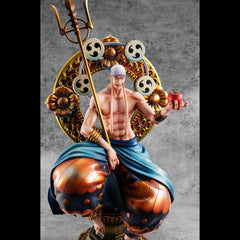 One Piece P.O.P PVC Statue Neo Maximum The only God of Skypiea Enel 34 cm 4535123716348