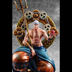 One Piece P.O.P PVC Statue Neo Maximum The only God of Skypiea Enel 34 cm 4535123716348