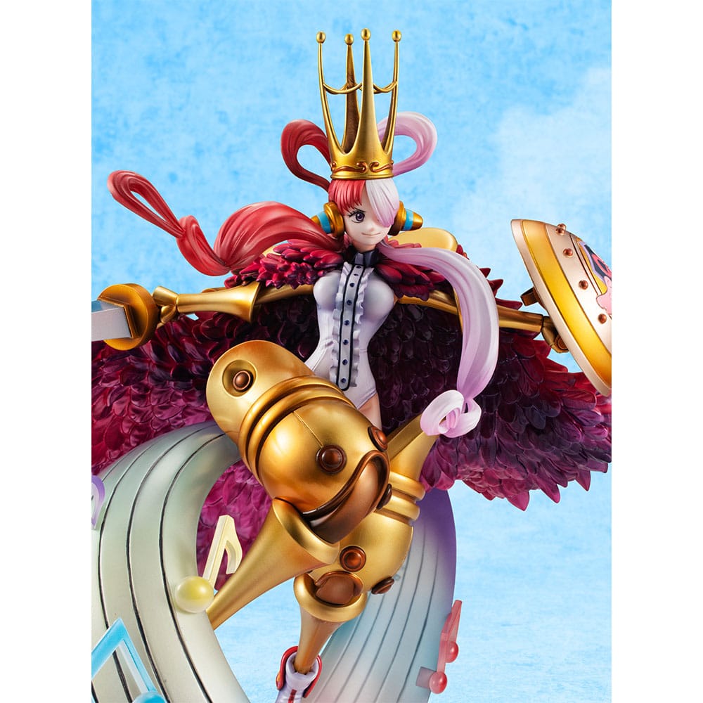 One Piece Red Maximum Portrait Of Pirates PVC Statue Uta I´m Invincible 29 cm 4535123716447