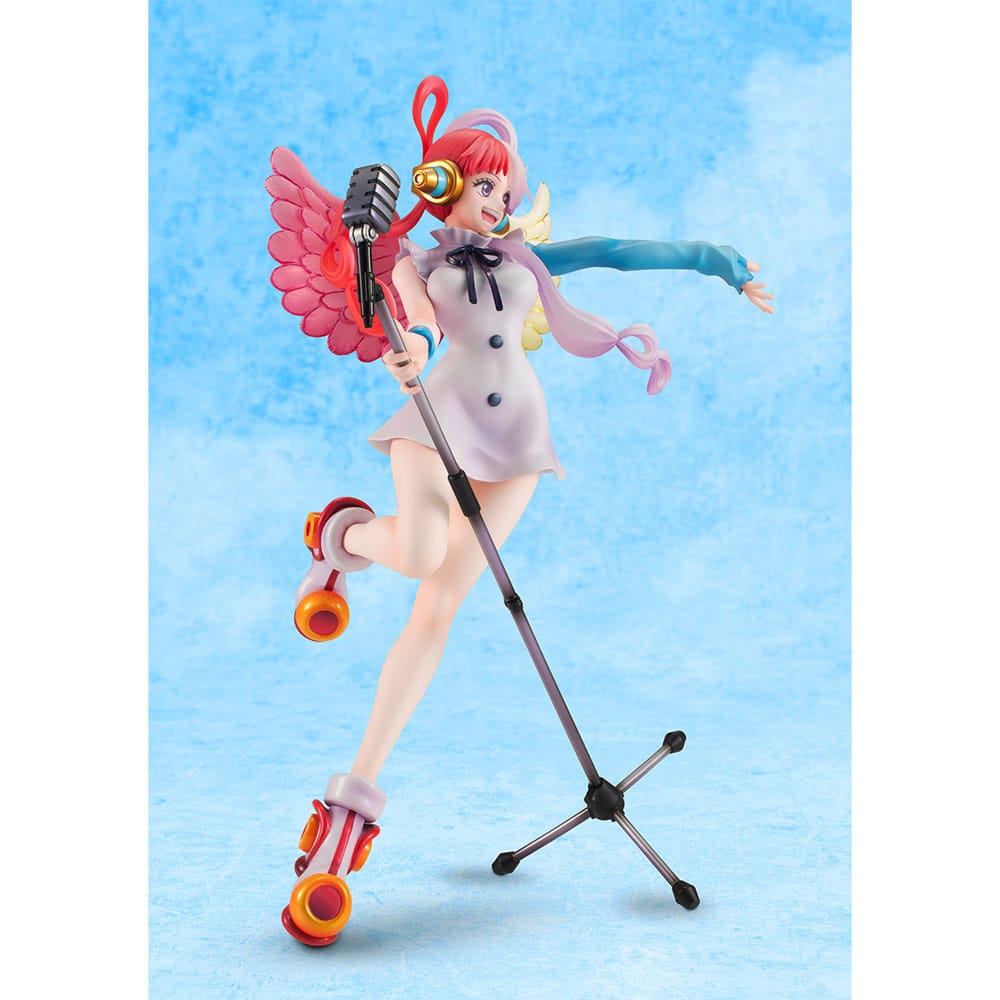 One Piece Red P.O.P PVC Statue Diva of the world Uta 23 cm 4535123716461