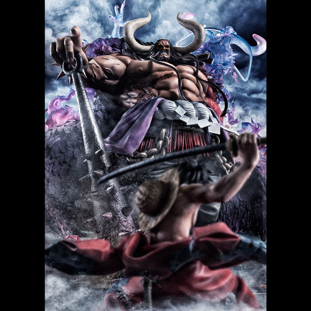 One Piece Portrait Of Pirates WA-MAXIMUM PVC Statue Kaido the Beast(Super limited reprint)38 cm 4535123716478