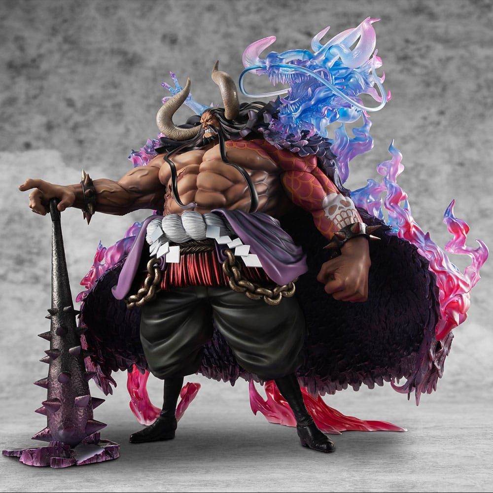 One Piece Portrait Of Pirates WA-MAXIMUM PVC Statue Kaido the Beast(Super limited reprint)38 cm 4535123716478