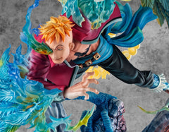 One Piece P.O.P MAS Maximum PVC Statue Marco the Phoenix Leader of 1st group of Whitebeard Pirates 32 cm 4535123716508