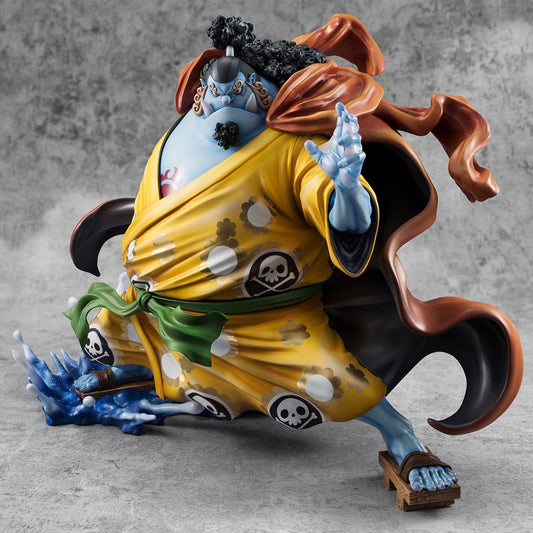 One Piece Portrait Of Pirates SA-MAXIMUM PVC Statue Knight of the Sea Jinbe Limited Reprint 25 cm 4535123716522