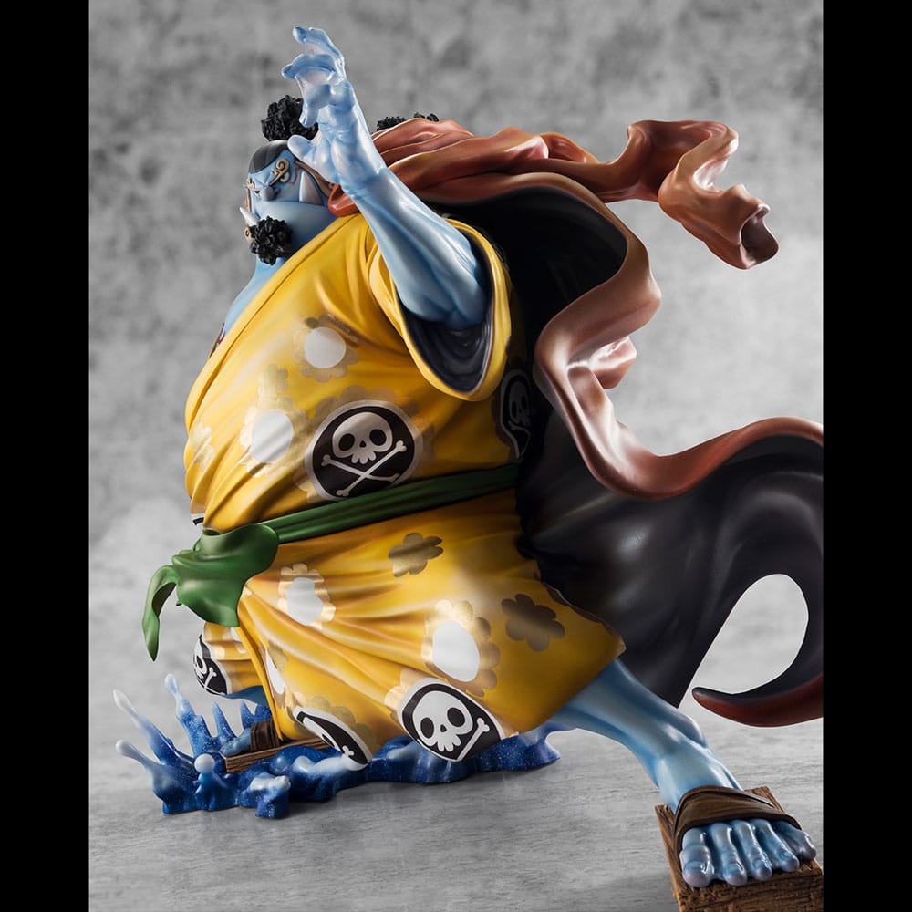 One Piece Portrait Of Pirates SA-MAXIMUM PVC Statue Knight of the Sea Jinbe Limited Reprint 25 cm 4535123716522