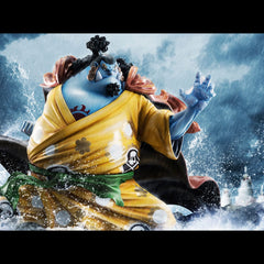 One Piece Portrait Of Pirates SA-MAXIMUM PVC Statue Knight of the Sea Jinbe Limited Reprint 25 cm 4535123716522