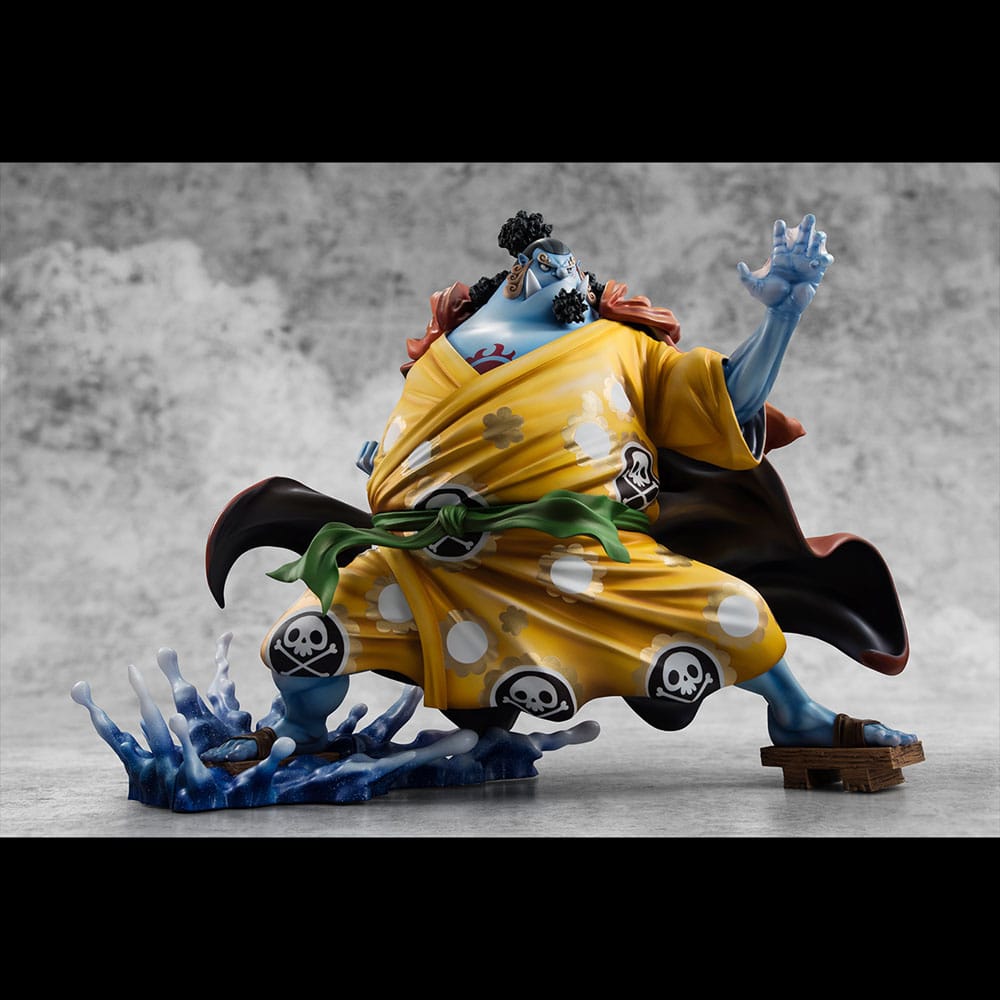 One Piece Portrait Of Pirates SA-MAXIMUM PVC Statue Knight of the Sea Jinbe Limited Reprint 25 cm 4535123716522