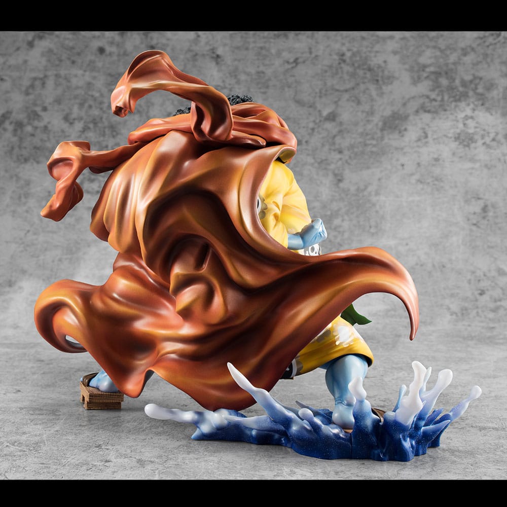 One Piece Portrait Of Pirates SA-MAXIMUM PVC Statue Knight of the Sea Jinbe Limited Reprint 25 cm 4535123716522