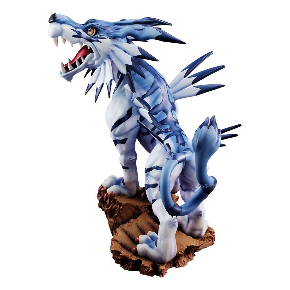 Digimon Adventure Precious G.E.M. Series PVC Statue Garurumon Battle Ver. 28 cm 4535123833359