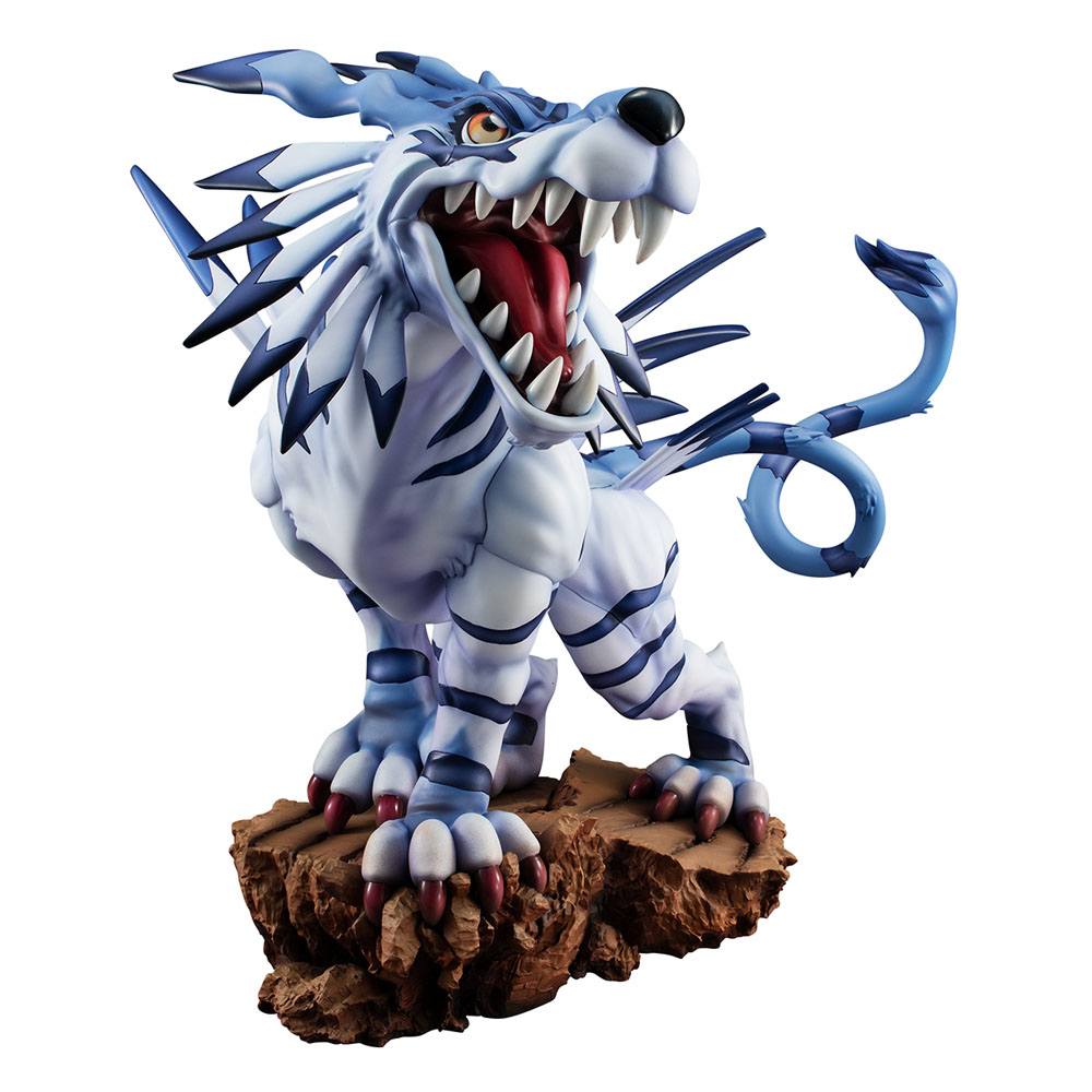 Digimon Adventure Precious G.E.M. Series PVC Statue Garurumon Battle Ver. 28 cm 4535123833359