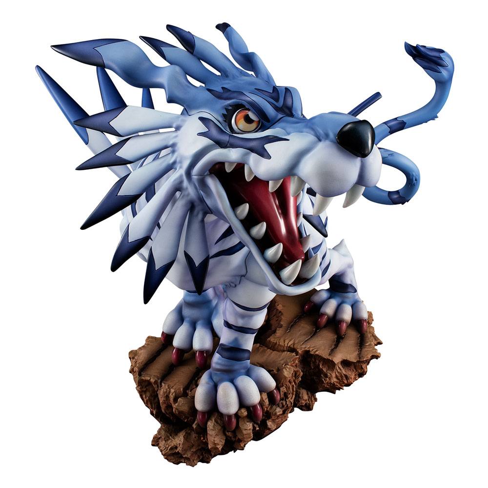 Digimon Adventure Precious G.E.M. Series PVC Statue Garurumon Battle Ver. 28 cm 4535123833359