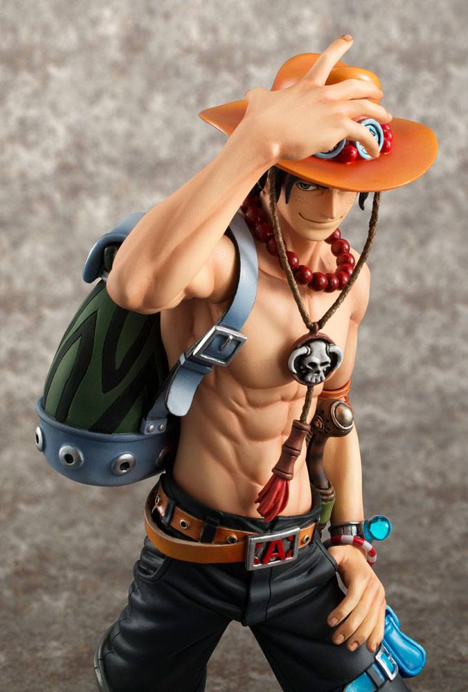 One Piece Excellent Model P.O.P PVC Statue NEO-DX Portgas D. Ace 10th Limited Ver. 23 cm 4535123833878