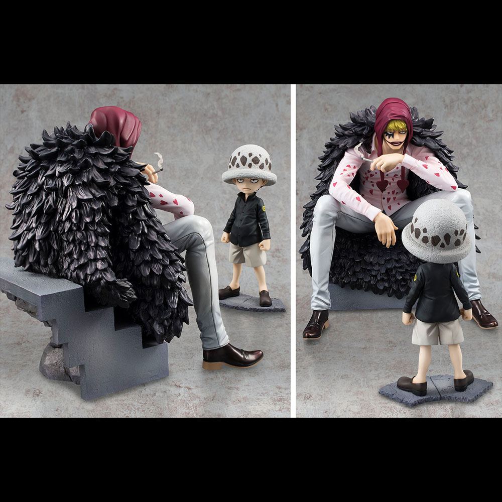 One Piece Excellent Model Limited P.O.P PVC Statue Corazon & Law Limited Edition 17 cm 4535123834684