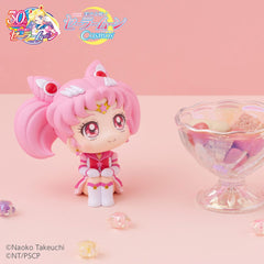 Sailor Moon Cosmos The Movie Look Look Up PVC Statues Eternal Sailor Moon & Eternal Sailor Chibi Moon LTD Ver. 11 cm 4535123834899