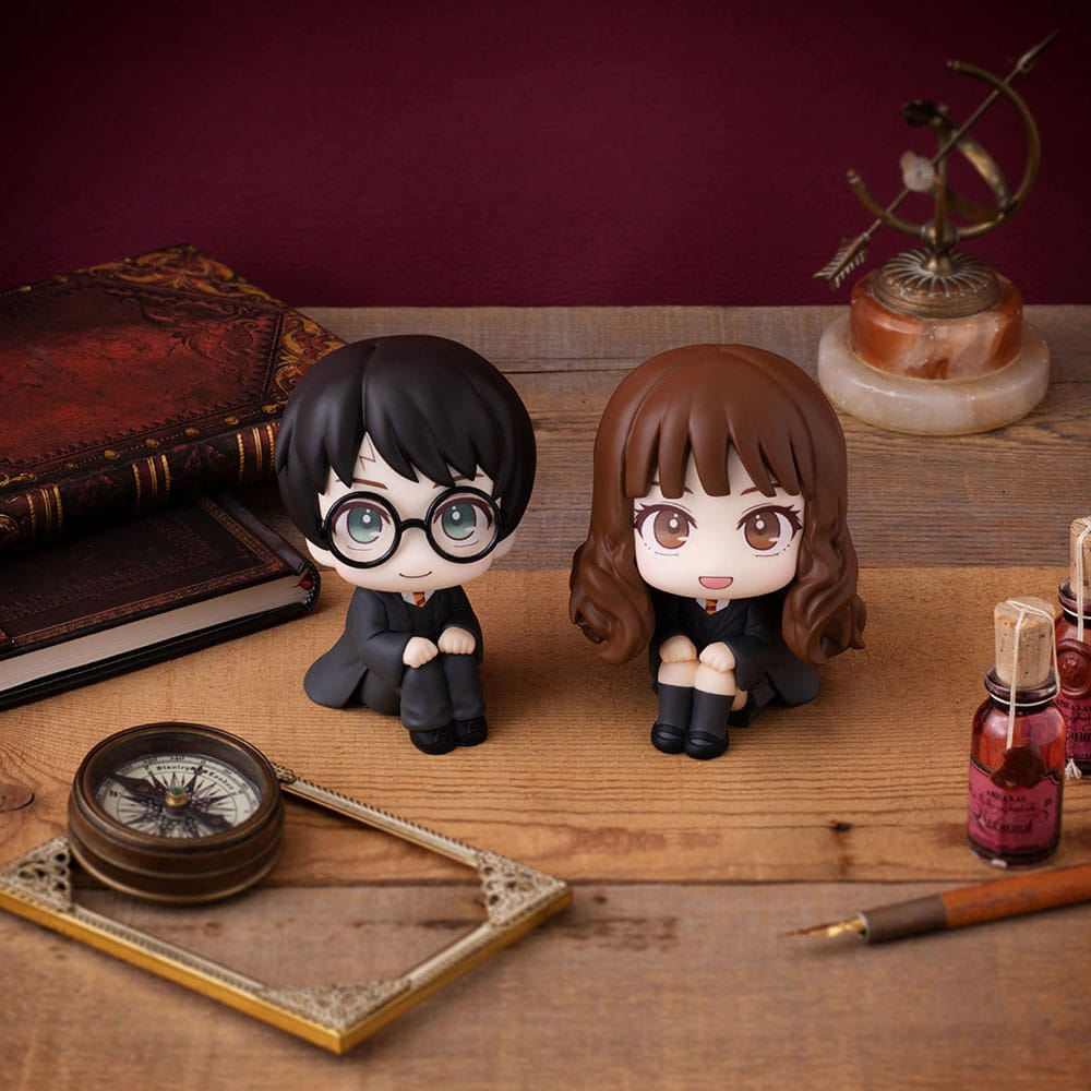 Harry Potter Look Up PVC Statue Hermione & Harry 11 cm 4535123837050