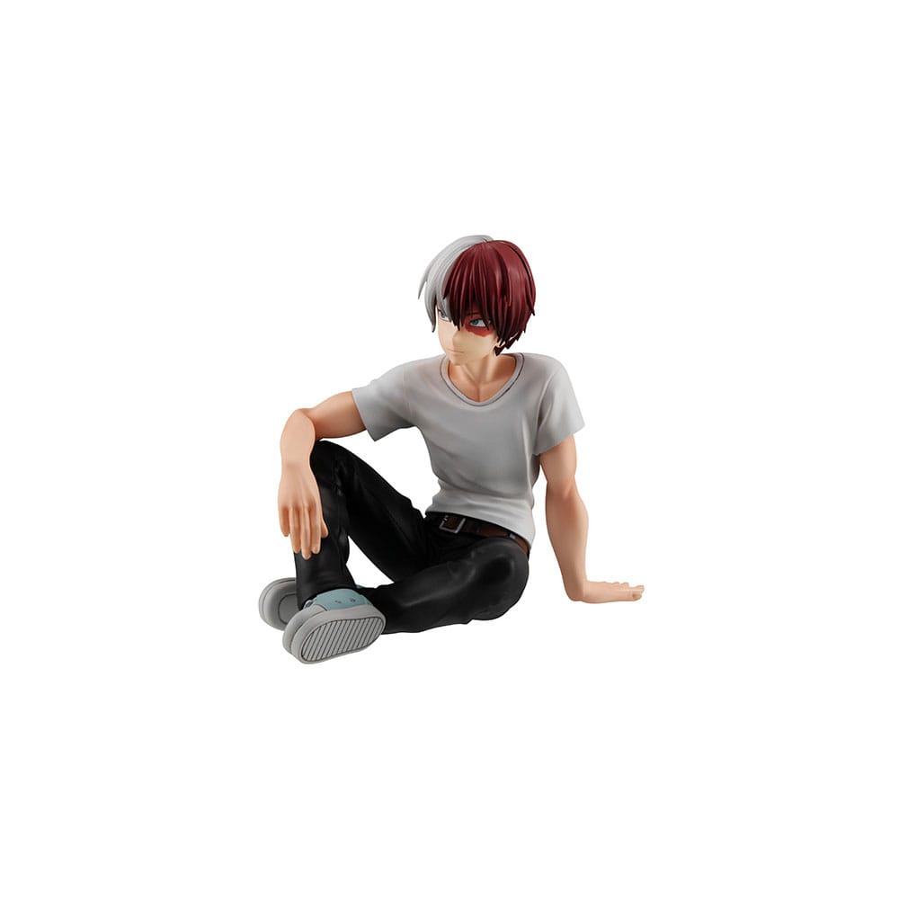 My Hero Academia G.E.M. PVC Statue Shoto Todoroki Palm Size 7 cm 4535123837203