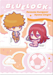 Blue Lock Acrylic Stand Buddycolle Good Night Ver. 2 Rensuke Kunigami & Hyoma Chigiri 14 cm 4535123837494