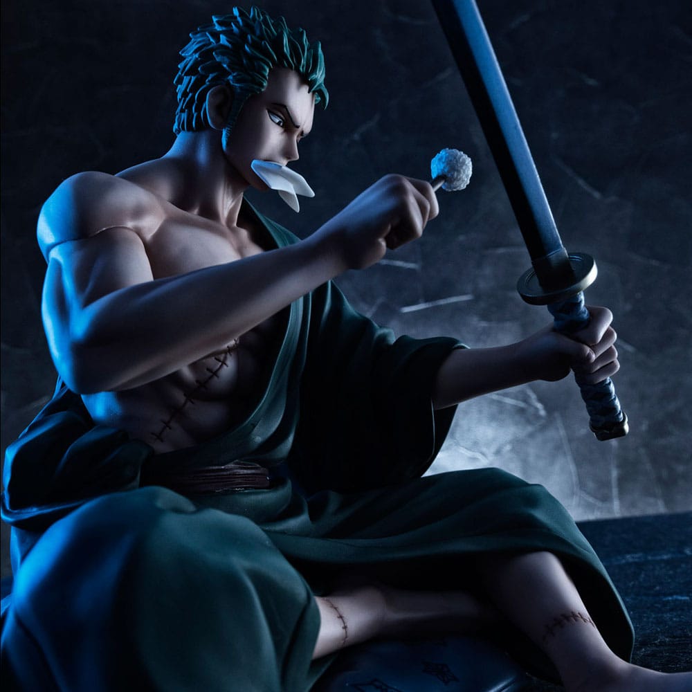 One Piece P.O.P S.O.C PVC Statue 1/8 Roronoa Zorro 13 cm 4535123838156