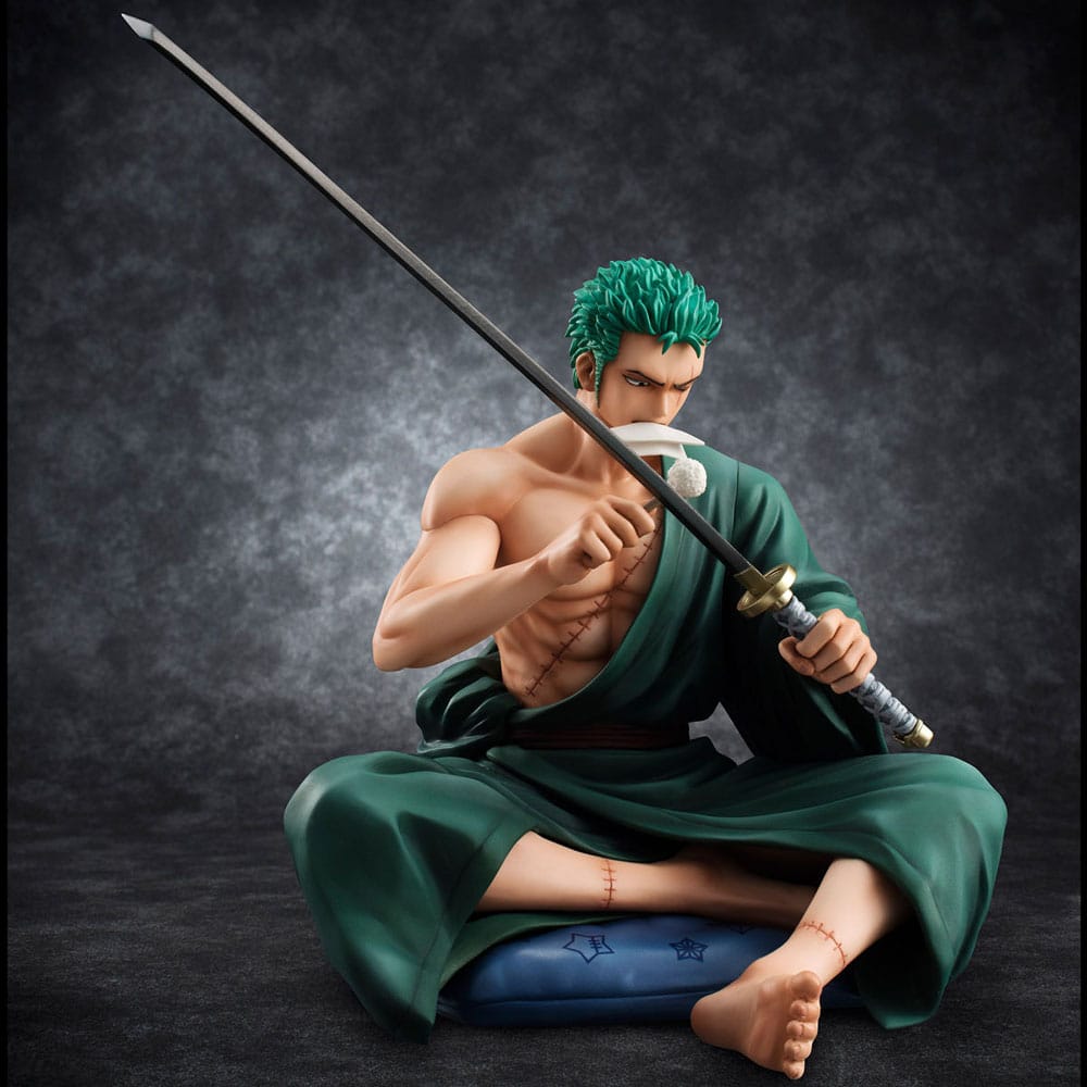 One Piece P.O.P S.O.C PVC Statue 1/8 Roronoa Zorro 13 cm 4535123838156