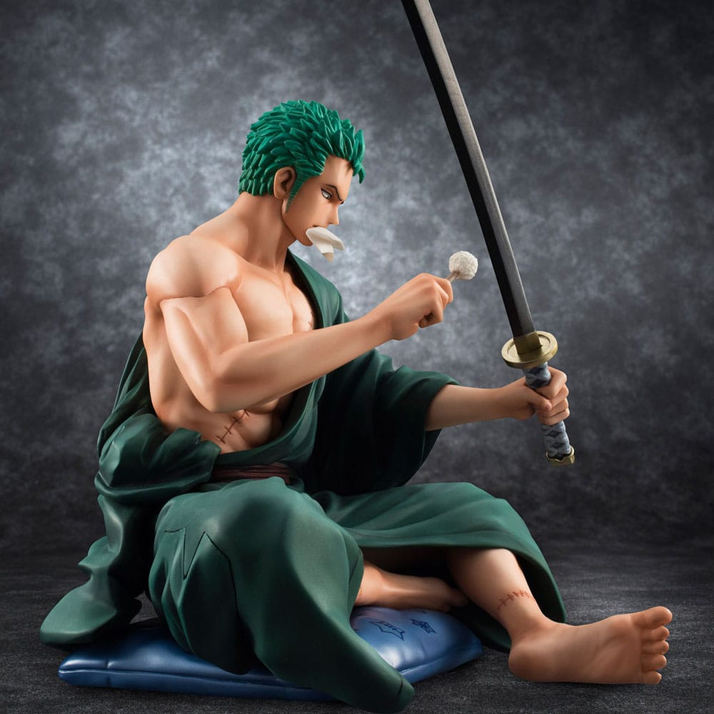 One Piece P.O.P S.O.C PVC Statue 1/8 Roronoa Zorro 13 cm 4535123838156