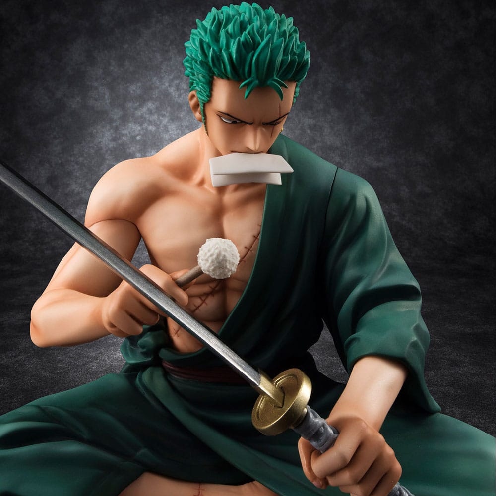 One Piece P.O.P S.O.C PVC Statue 1/8 Roronoa Zorro 13 cm 4535123838156