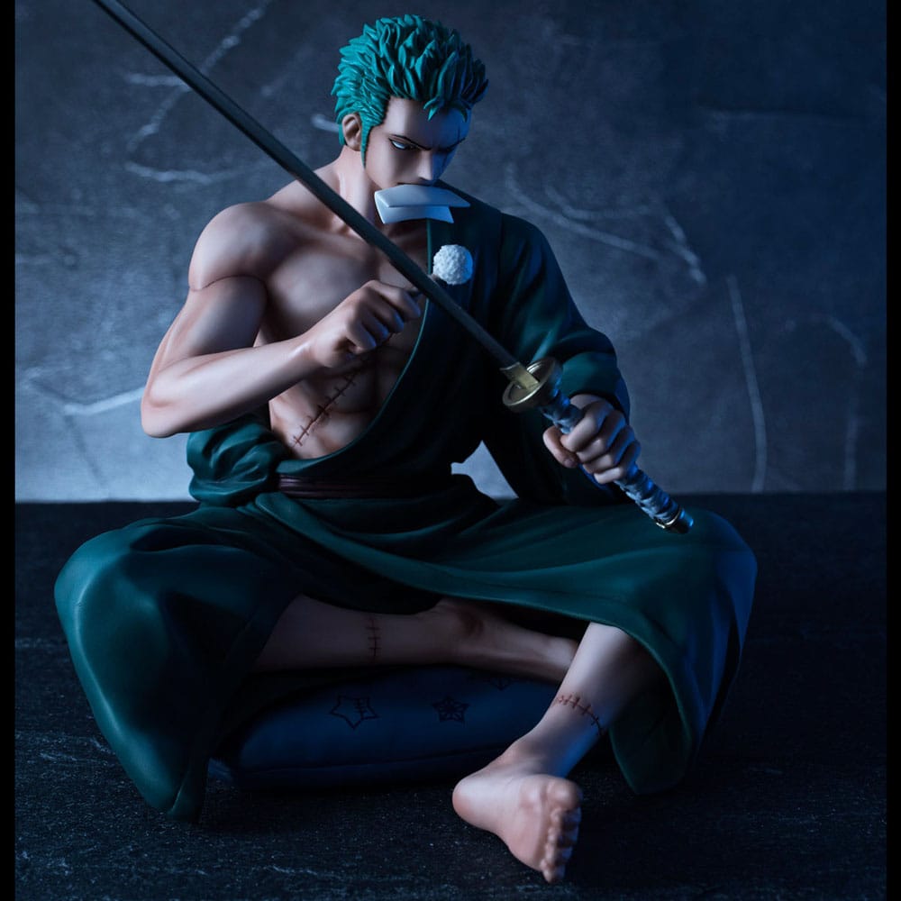 One Piece P.O.P S.O.C PVC Statue 1/8 Roronoa Zorro 13 cm 4535123838156