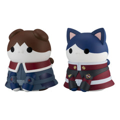 Mobile Suit Gundam SEED Mega Cat Project Trading Figures Nyanto! The Big Cat Nyandam SEED Series Set 10 cm (With Gift) 4535123838446