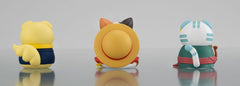 One Piece Mega Cat Project Trading Figure 3-Pack Nyan Piece Nyan! Happy Trio 2024 Limited Ver. 3 cm 4535123838538