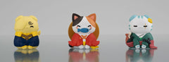 One Piece Mega Cat Project Trading Figure 3-Pack Nyan Piece Nyan! Happy Trio 2024 Limited Ver. 3 cm 4535123838538