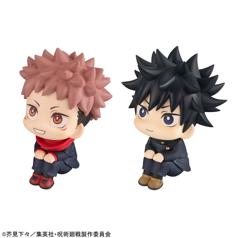 Jujutsu Kaisen Look Up PVC Statue Yuji Itadori Laugh Ver. & Megumi Fushiguro Smile Ver. 11 cm (with gift) 4535123838620