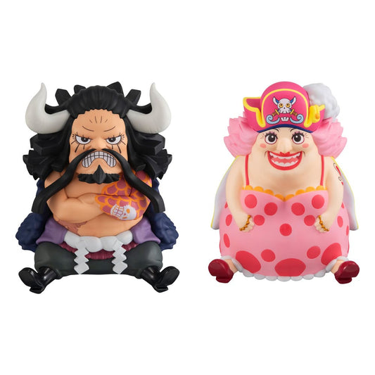 One Piece Look Up PVC Statue Kaido the Beast & Big Mom 11 cm (with Gourd & Semla) 4535123838729