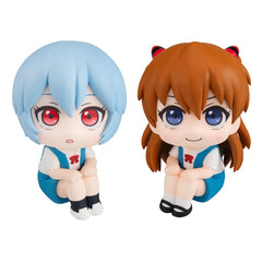 Evangelion: 3.0+1.0 Thrice Upon a Time Look Up PVC Statue Rei Ayanami & Shikinami Asuka Langley 11 cm (with gift) 4535123838750