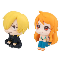 One Piece Look Up PVC Statuen Nami & Sanji 11 cm (with gift) 4535123839337