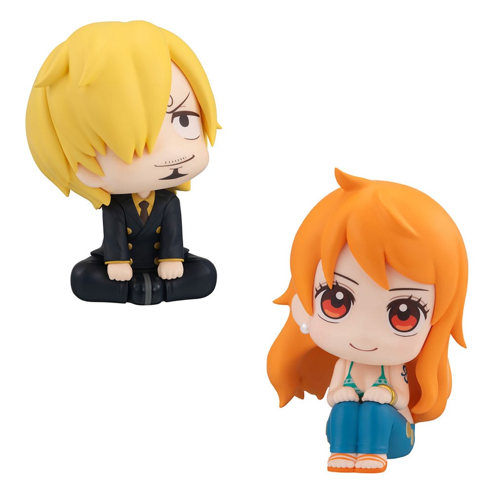 One Piece Look Up PVC Statuen Nami & Sanji 11 cm (with gift) 4535123839337