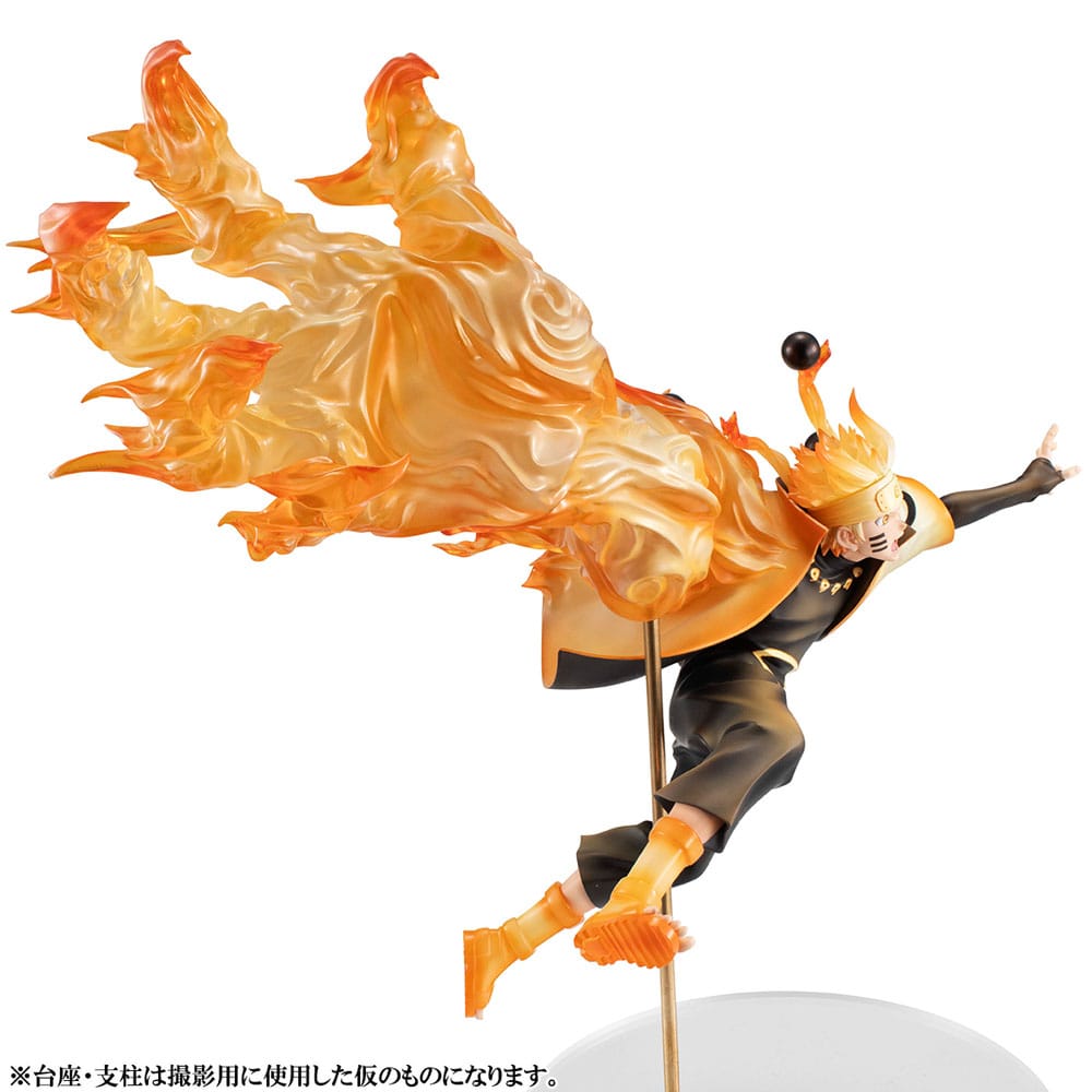 Naruto Shippuden G.E.M. Series PVC Statue 1/8 Naruto Uzumaki Six Paths Sage Mode 15th Anniversary Ver. 29 cm 4535123839443