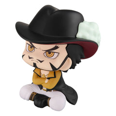 One Piece Look Up PVC Statues Dracule Mihawk & Crocodile 11 cm (with gift) 4535123839665