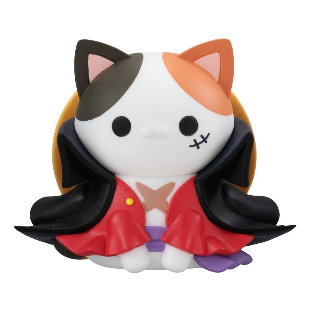 One Piece Mega Cat Project Trading Figure NyanPieceNyan! Ver. Luffy in Wano Kuni 3 cm (8) 4535123839801