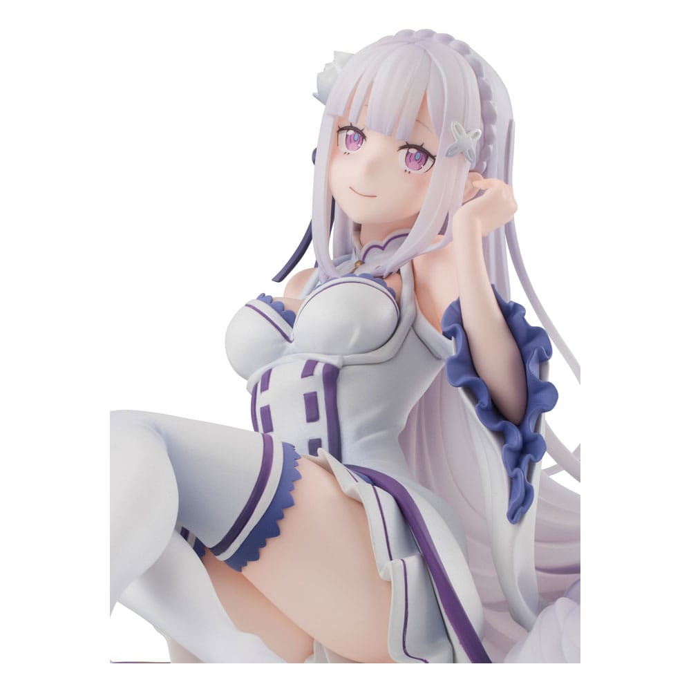 Re:ZERO Starting Life in Another World Melty Princess PVC Statue Emilia Palm Size 9 cm 4535123840180