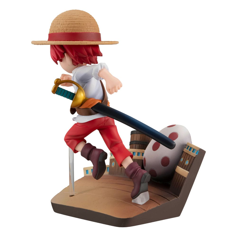 One Piece G.E.M. Series PVC Statue Shanks Run! Run! Run! 13 cm 4535123840241