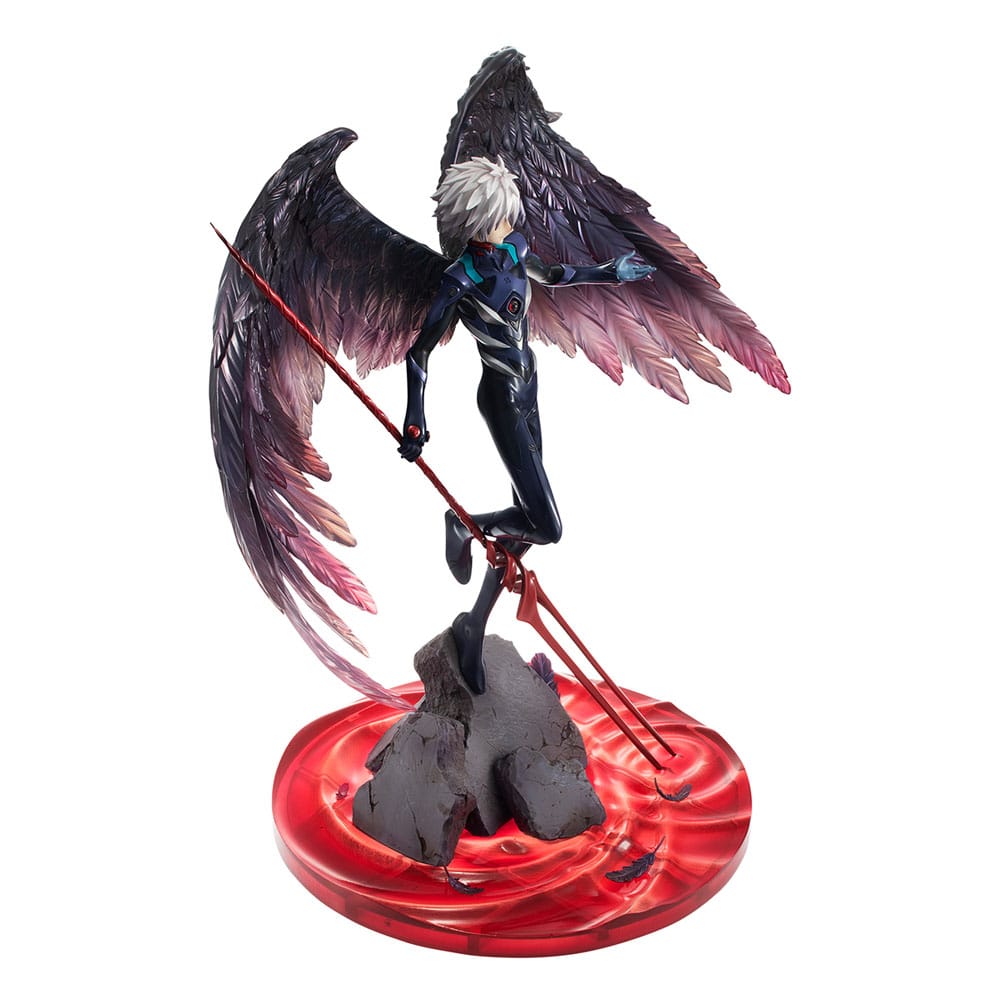 Evangelion: 3.0 + 1.0 Thrice Upon a Time Precious G.E.M. Series PVC Statue Kaworu Nagisa 15th Anniversary Ver. 30 cm 4535123840265