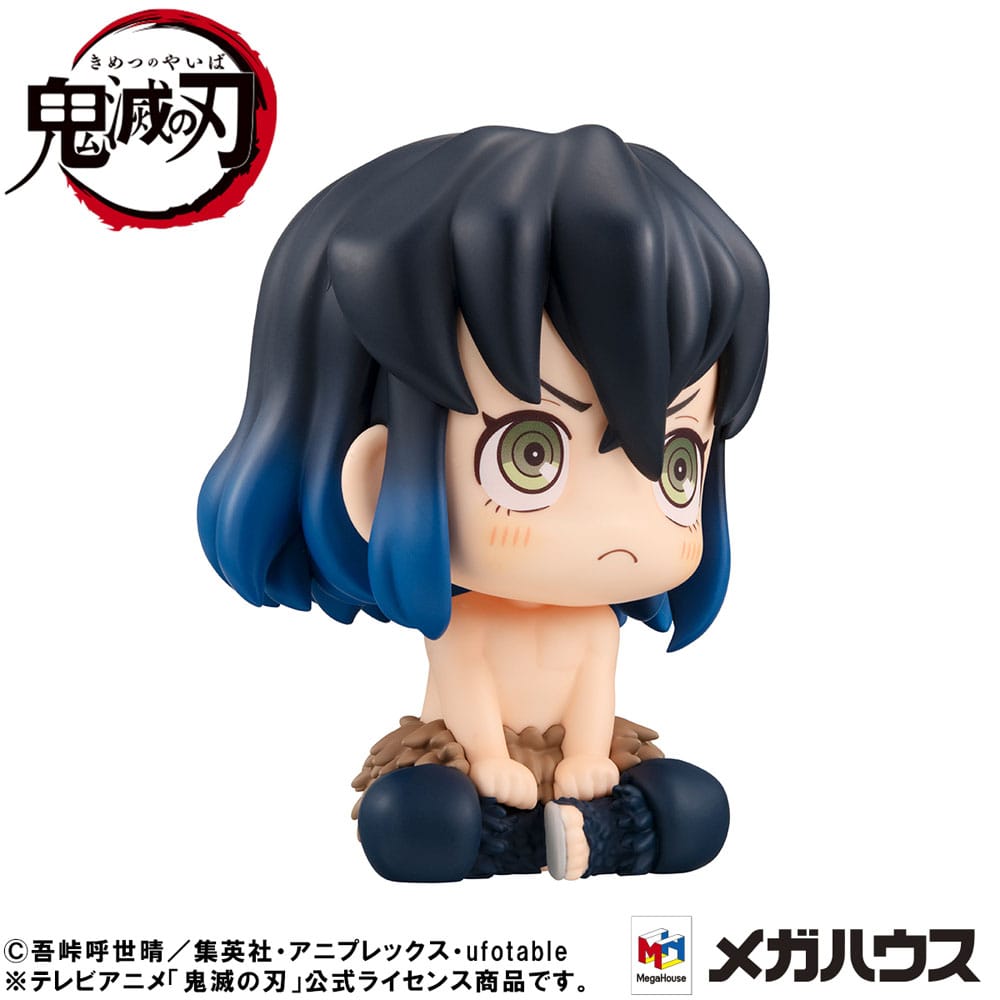 Demon Slayer: Kimetsu no Yaiba Look Up PVC Statue Inosuke Hashibira Bossy Ver. 11 cm 4535123840357