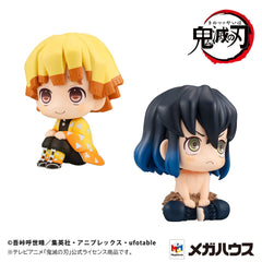 Demon Slayer: Kimetsu no Yaiba Look Up PVC Statue Zenitsu Agatsuma Smile Ver. & Inosuke Hashibira Bossy Ver. 11 cm (with gift) 4535123840371