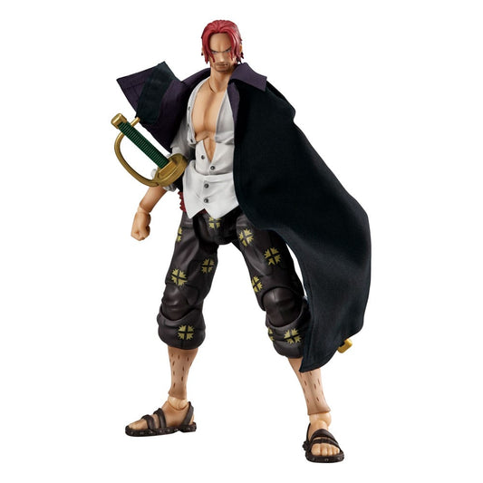 One Piece Variable Action Heroes Action Figure Red-haired Shanks Ver. 1.5 17 cm 4535123840838