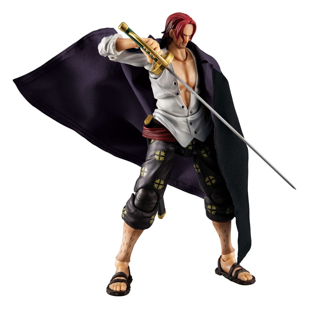 One Piece Variable Action Heroes Action Figure Red-haired Shanks Ver. 1.5 19 cm 4535123840838