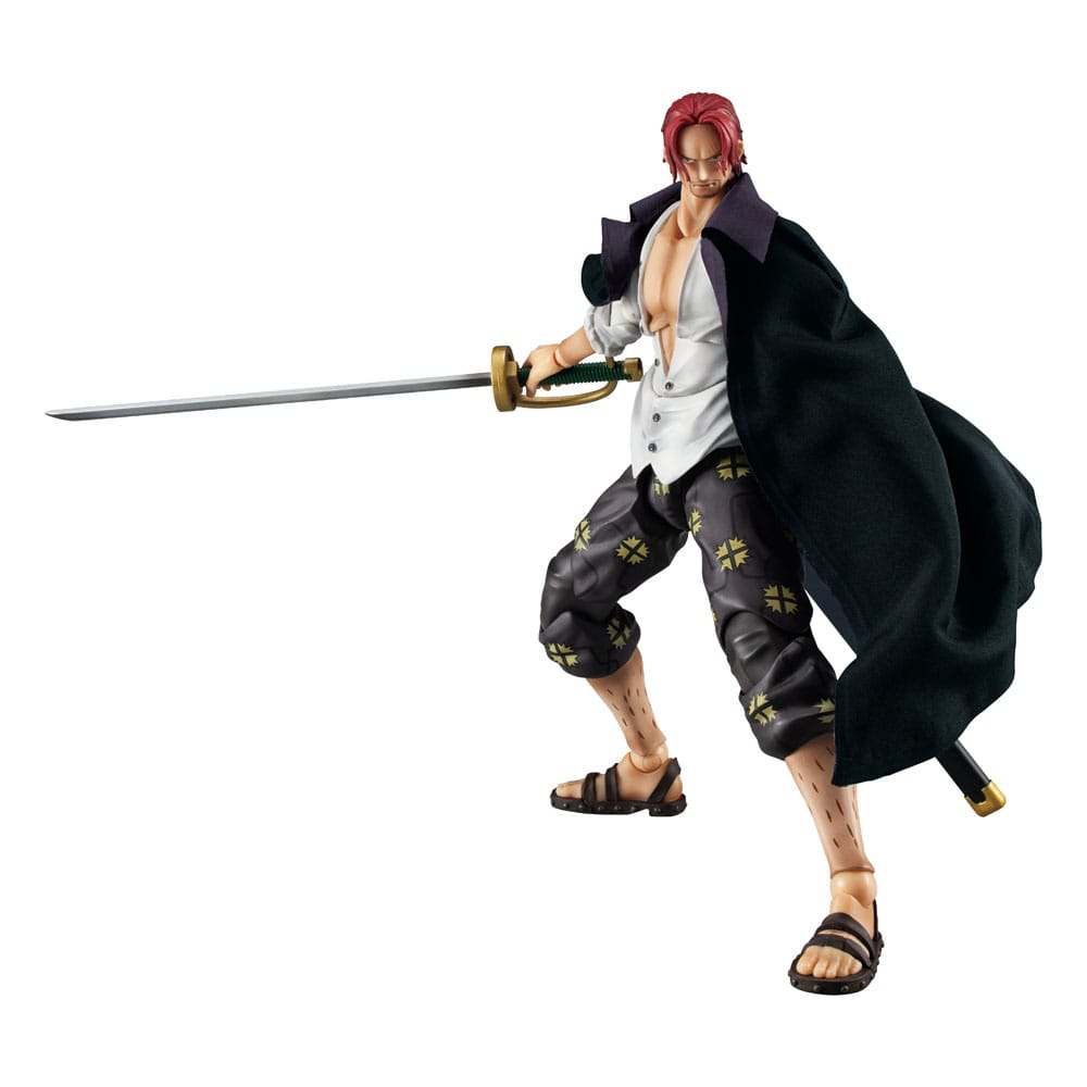 One Piece Variable Action Heroes Action Figure Red-haired Shanks Ver. 1.5 19 cm 4535123840838