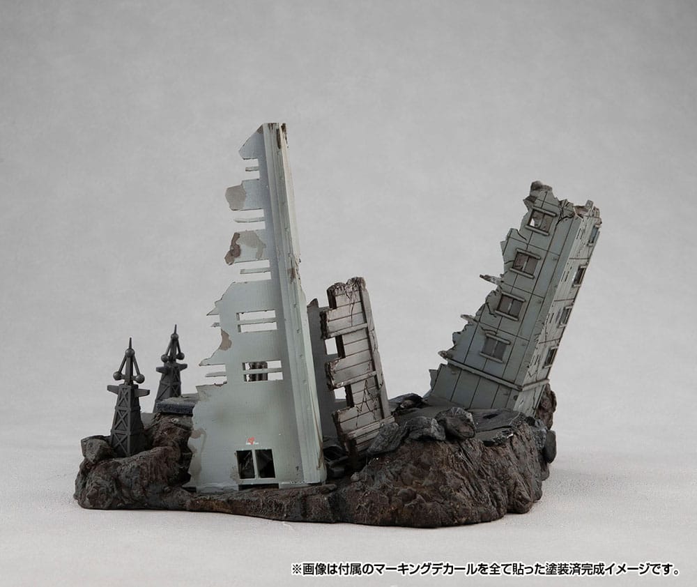 Mobile Suit Gundam Realistic Model Series Diorama G Structure GS02M The abandoned buildings in New Yark City Material Color Edition 4535123840876