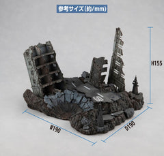 Mobile Suit Gundam Realistic Model Series Diorama G Structure GS02M The abandoned buildings in New Yark City Material Color Edition 4535123840876