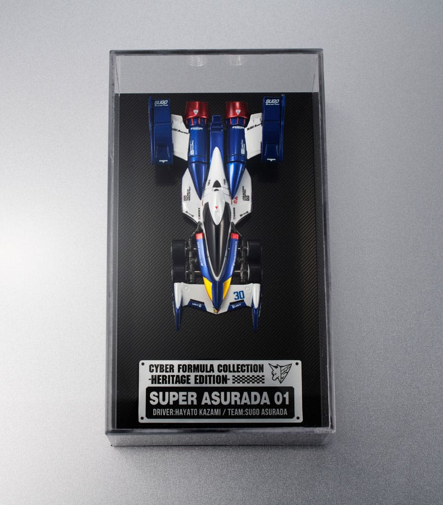 Future GPX Cyber Formula Vehicle 1/18 Super Asurada 01 Heritage Edition 14 cm 4535123841033