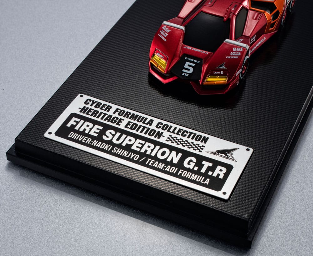 Future GPX Cyber Formula Vehicle 1/18 Fire Superion G.T.R Heritage Edition 14 cm 4535123841040