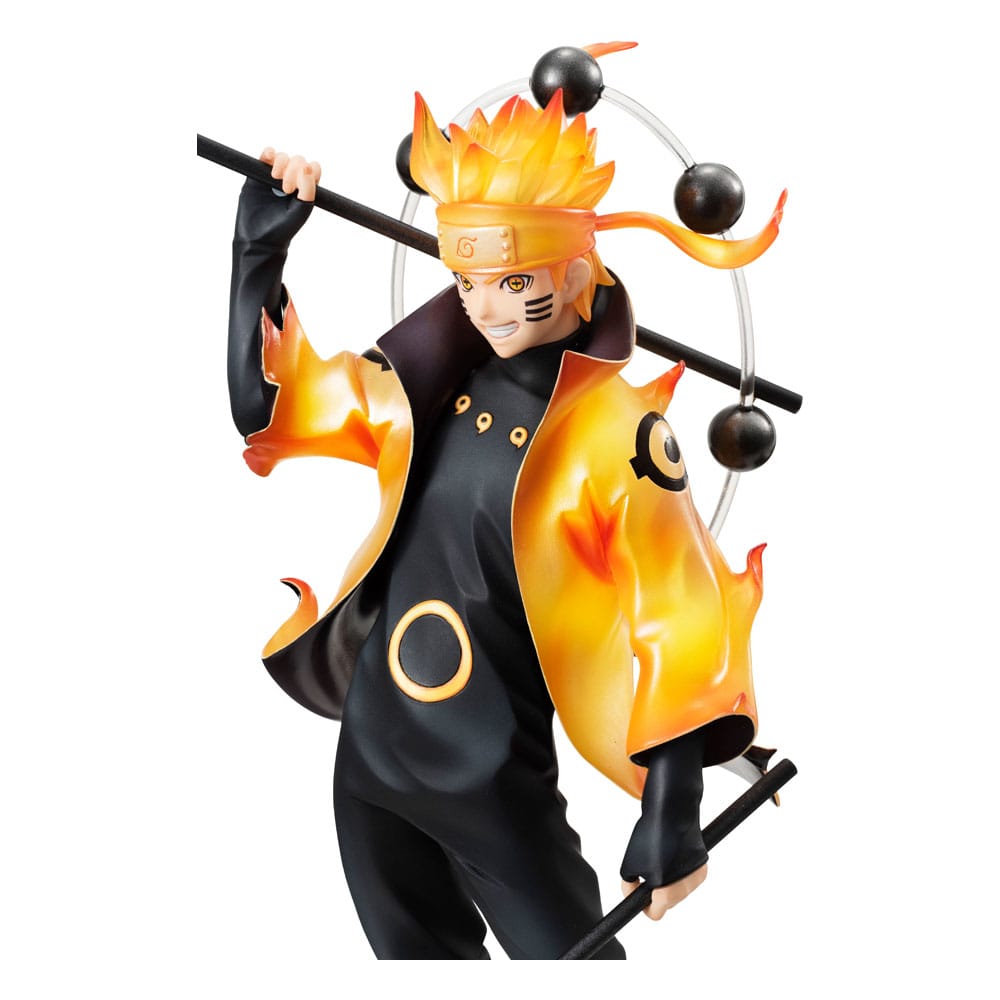 Naruto Shippuden G.E.M. Series PVC Statue Naruto Uzumaki Six Paths Sage Mode 15th Anniversary Ver. 22 cm 4535123841088